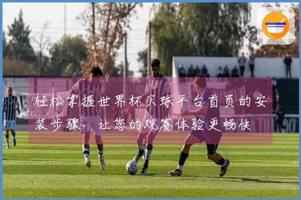 轻松掌握世界杯买球平台首页的安装步骤，让您的观赛体验更畅快